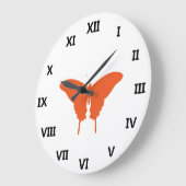 Oranje vlinderkunst grote klok (Hoek)