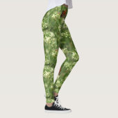 Oranje vlinderLeggings met persoonlijke naam Leggings (Rechts)