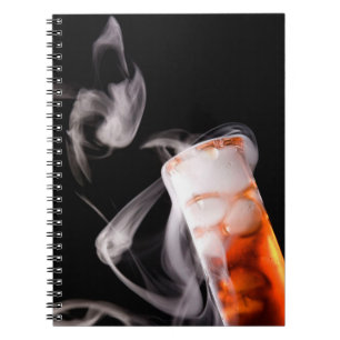 Oranje-vloeistoftestgas Notitieboek