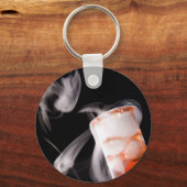 Oranje-vloeistoftestgas Sleutelhanger (Voorkant)