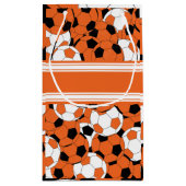 Oranje Voetbal collage Klein Cadeauzakje (Achterkant)