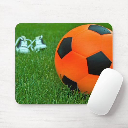 Oranje Voetbal Muismat (Met muis)