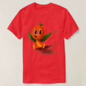 Oranje vogel 2 t-shirt (Design voorkant)