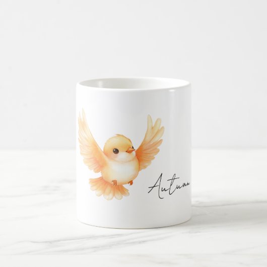 Oranje Vogel Koffiemok (Center)