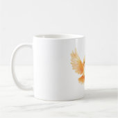 Oranje Vogel Koffiemok (Links)