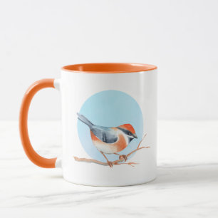 Oranje vogel mok