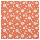 Oranje Volleyball Chevron Patterned Stof (Swatch)