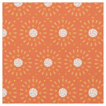 Oranje volleyballen Kaleidoscope Patroon