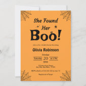 Oranje vond ze haar Vrijgezellenfeest van Hallowee Kaart (Voorkant)