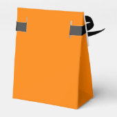 Oranje voorverpakking bedankdoosjes (Achterkant)