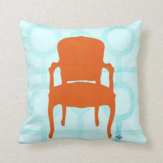 ORANJE VOORZITTER SILHOUETTE CUSHION KUSSEN