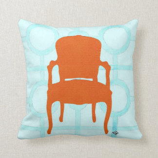 ORANJE VOORZITTER SILHOUETTE CUSHION KUSSEN