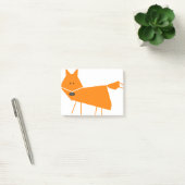 Oranje vos post-it® notes (Kantoor)