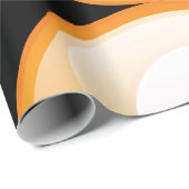 Oranje vraagteken Verpakking papier (Rol Hoek)