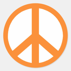 Oranje Vredessymbool Stickers