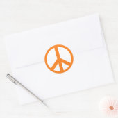 Oranje Vredessymbool Stickers (Envelop)