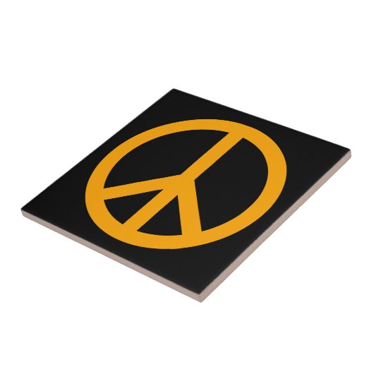 Oranje vredessymbool tegeltje (Zijkant)