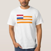 Oranje vrije staat t-shirt (Voorkant)