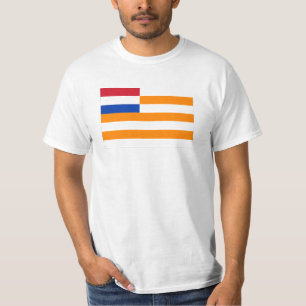 Oranje vrije staat t-shirt