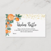 Oranje Vrijgezellenfeest Raffle Informatiekaartje (Voorkant)