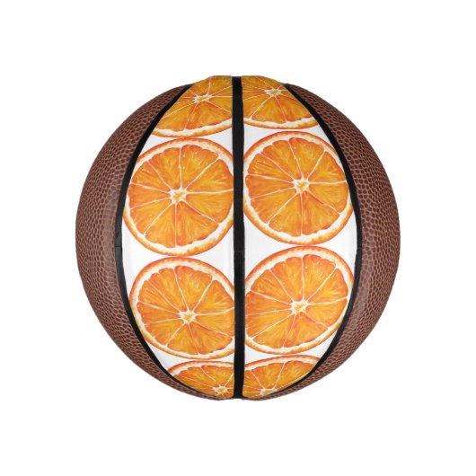Oranje vruchten basketbal (Verticaal)