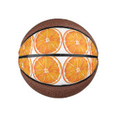 Oranje vruchten basketbal (Voorkant)
