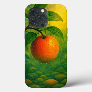 Oranje vruchten regenachtige Natuur Case-Mate iPhone Case