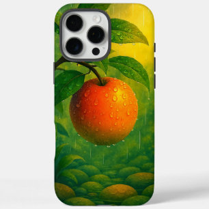 Oranje vruchten regenachtige Natuur iPhone 16 Pro Max Hoesje