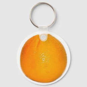Oranje vruchten sleutelhanger