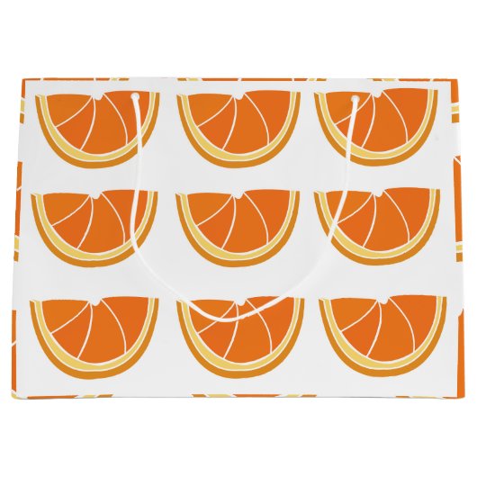 Oranje vruchtensap groot cadeauzakje (Voorkant)