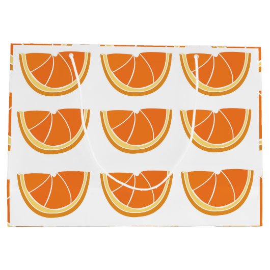 Oranje vruchtensap groot cadeauzakje (Achterkant)