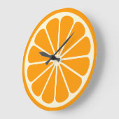 Oranje vruchtensap grote klok (Hoek)