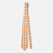 Oranje vruchtensap stropdas (Voorkant)