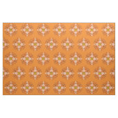 Oranje vuurpaisleypatroon stof (Fat Quarter)