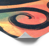 Oranje waanzin poster (Hoek)