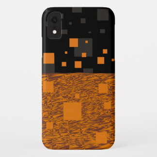 Oranje waarschuwingsbericht abstract Halloween zwa Case-Mate iPhone Case