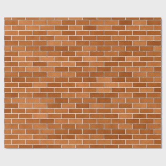 Oranje wand cadeaupapier (Vlak)