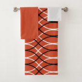 Oranje washanddoekset bad handdoek (Insitu)