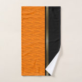 Oranje water bad handdoek (Handdoek)