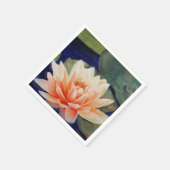 ORANJE WATER LILY PAPER NAPKINS SERVET (Hoek)