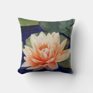 ORANJE WATER LILY PILLOW KUSSEN