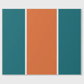 Oranje waterdamppapier cadeaupapier (Vlak)