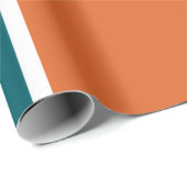 Oranje waterdamppapier cadeaupapier (Rol Hoek)