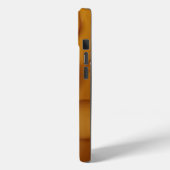 Oranje waterdruppelstructuur Case-Mate iPhone case (Achterkant / Links)