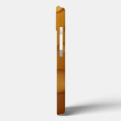 Oranje waterdruppelstructuur Case-Mate iPhone case (Achterkant / Links)