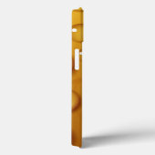 Oranje waterdruppelstructuur Case-Mate iPhone case (Achterkant / Rechts)