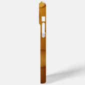 Oranje waterdruppelstructuur Case-Mate iPhone case (Achterkant / Links)