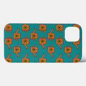 Oranje Watering Can met Zonnebloem Case-Mate iPhone Case (Achterkant (horizontaal))