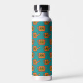 Oranje Watering Can met Zonnebloem Waterfles (Rechts)