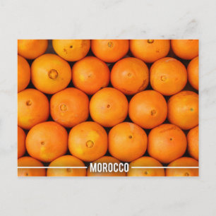 Oranje watervallen in Marrakesh Marokko Briefkaart